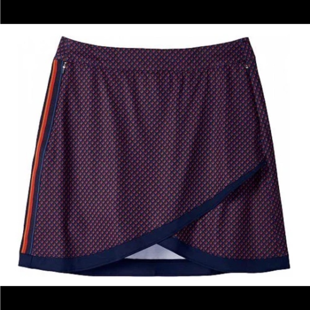 Peter Millar Deco Star Laura Wrap Ladies  Golf Skort NEW NWOT Size XS